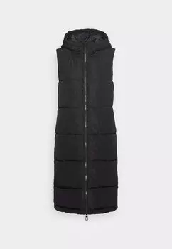 Жилет Onlalina Long Waistcoat Only, черный