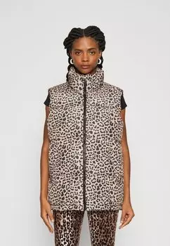 Жилет Onlcali Pufferwaistcoat ONLY, цвет humus