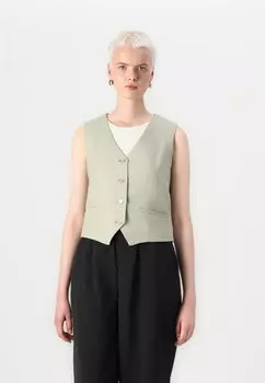 Жилет ONLCARO VEST ONLY, светло-зеленый