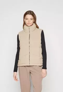 Жилет ONLDOLLY WAISTCOAT ONLY, цвет white pepper detail/baby corduroy