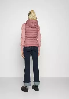 Жилет Onlnewtahoe Hood Waistcoat Only, светло-розовый