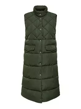 Жилет Only Carmakoma STACY, темно-зеленый