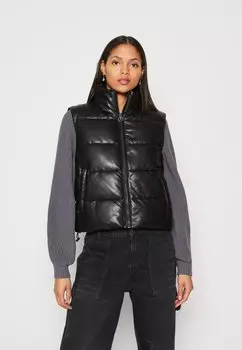 Жилет ONLY КОРОТКИЙ ЖИЛЕТ ONLANJA, черный