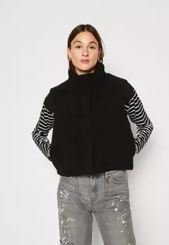 Жилет ONLY ONLSANDRA TEDDY OTW, черный