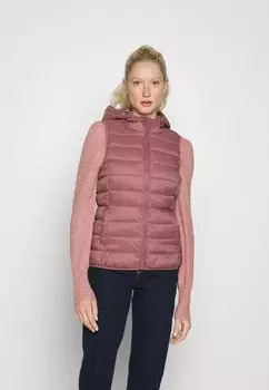 Жилет ONLY Tall ЖИЛЕТ С КАПЮШОНОМ ONLNEWTAHOE, цвет rose brown