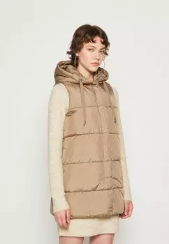 Жилет ONLY ЖИЛЕТ ПУФФЕР ONLASTA, цвет walnut