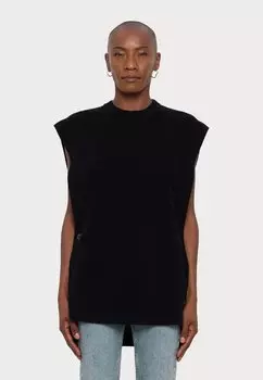 Жилет OPEN SIDE TANK KNITID, черный