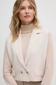 Жилет OUI, бежевый