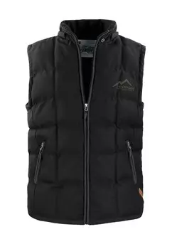 Жилет Outdoor Wattierte Steppweste Tropez normani Outdoor Sports, черный