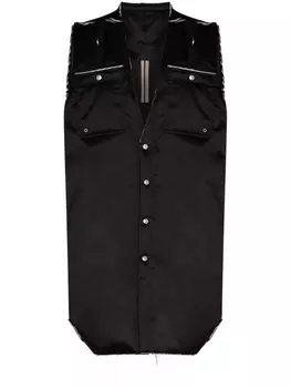 Жилет Outershirt Rick Owens, черный
