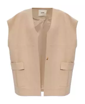 Жилет оверсайз Clearwater Aeron, бежевый