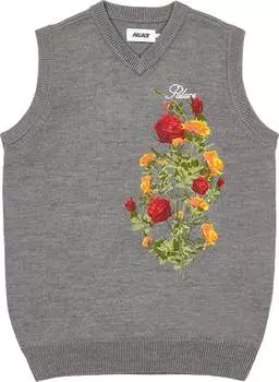 Жилет Palace Rose Knit Vest 'Grey', серый