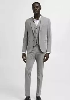 Жилет PARIS Mango, серый