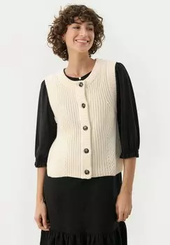 Жилет Part Two, кремовый