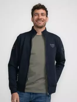 Жилет Petrol Industries Bequemer Strickjacke Steese, синий