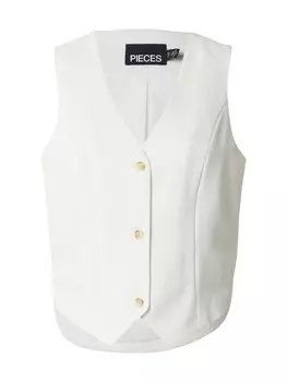 Жилет PIECES PCLAZZY, белый
