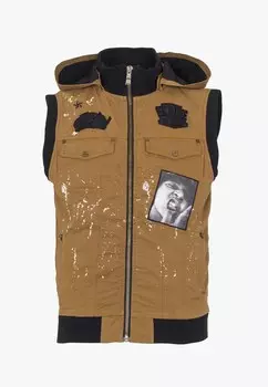 Жилет Plus Eighteen, коричневый