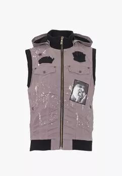 Жилет Plus Eighteen, сиреневый