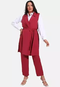 Жилет PLUS SIZE Modanisa, розовый