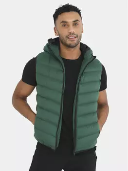 Жилет прямого кроя Brave Soul, зеленый