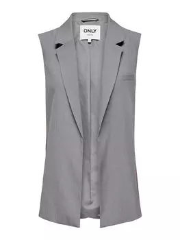 Жилет прямого кроя Marine 15338353 Only, серый