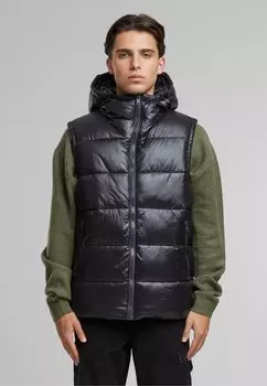 Жилет PUFFER Urban Classics, черный