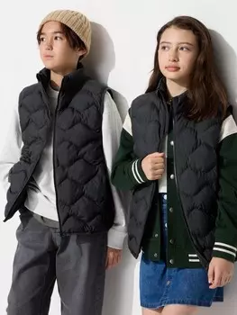 Жилет Puffertech Uniqlo kids, 09 черный