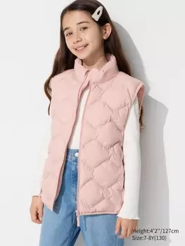 Жилет Puffertech Uniqlo, цвет 11 розовый