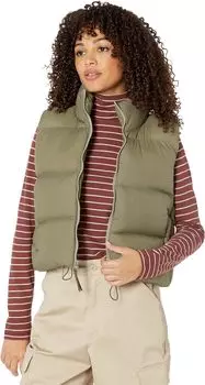 Жилет-пуховик из нейлона (Re)sources MWL Madewell, цвет Distant Surplus