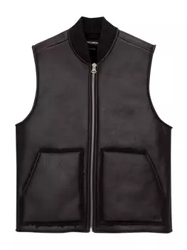 Жилет Pull&Bear, черный