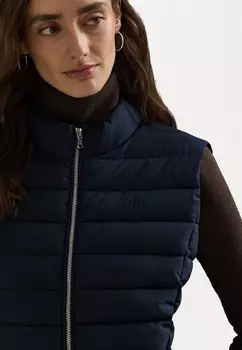 Жилет QUILTED MOCKNECK VEST Ralph Lauren, темно-синий