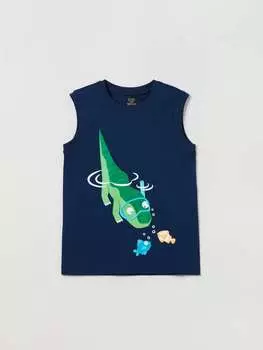 Жилет Racerback с крокодиловым принтом Ovs, цвет dark blue