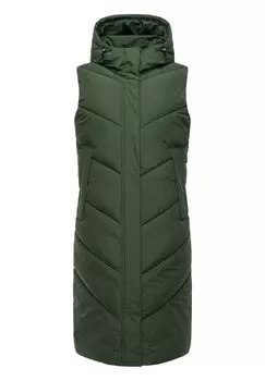 Жилет Ragwear СТЕПП СУМИНКА, темно-оливковый