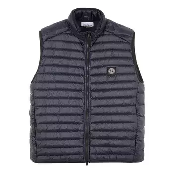 Жилет realdown vest 'navy blue' Stone Island, синий