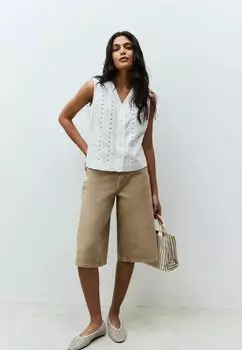 Жилет REGULAR FIT - BRODERIE Next, белый
