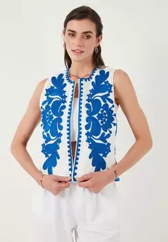 Жилет REGULAR FIT LELA, синий