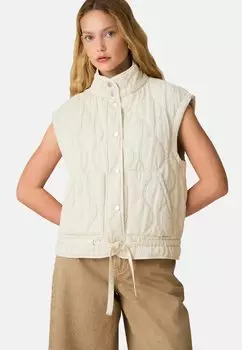 Жилет REGULAR FIT - QUILTED Next, бежевый