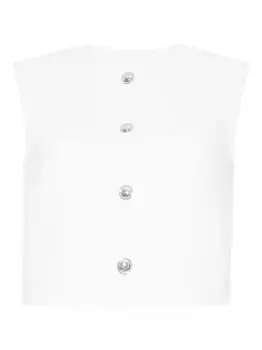 Жилет Remo Adam Lippes, белый