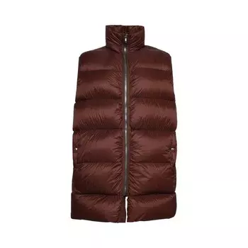 Жилет Rick Owens Flight Vest Throat, коричневый
