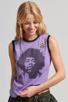 Жилет Ringspun Allstars JH Vintage Re-issue Superdry, фиолетовый