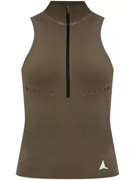 Жилет ROA с полумолнией, зеленый