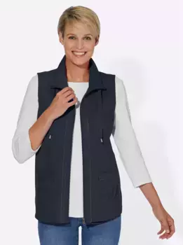 Жилет-рубашка Classic Basics, цвет морской волны