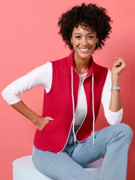 Жилет-рубашка Classic Basics, красный