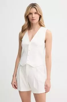 Жилет с добавлением шерсти A.L.C., белый