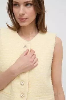 Жилет с добавлением шерсти Miss Sixty, желтый