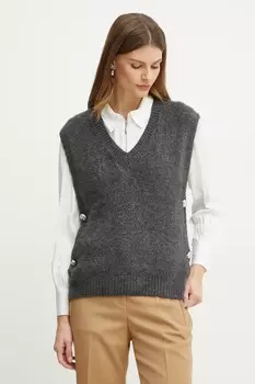 Жилет с добавлением шерсти Morgan, серый