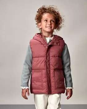 Жилет с капюшоном Gocco, розовый