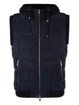 Жилет с капюшоном Vermeer Moorer, синий