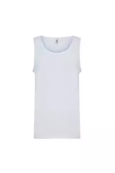 Жилет с кольцевым прядением Casual Classics, белый