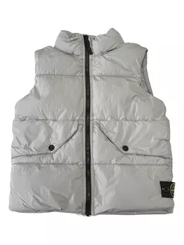 Жилет с компасом Stone Island Junior, серый